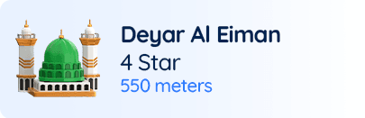 4 star umrah package detail image 2